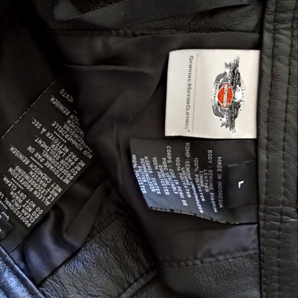 Large  Harley-Davidson chaps for women